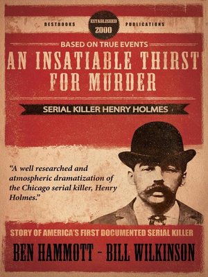 cover image of An Insatiable Thirst for Murder